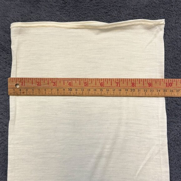 Buff Lightweight Cream Merino Wool Neckwear Unisex Tube Ski Hiking Neckwear - Picture 5 of 5
